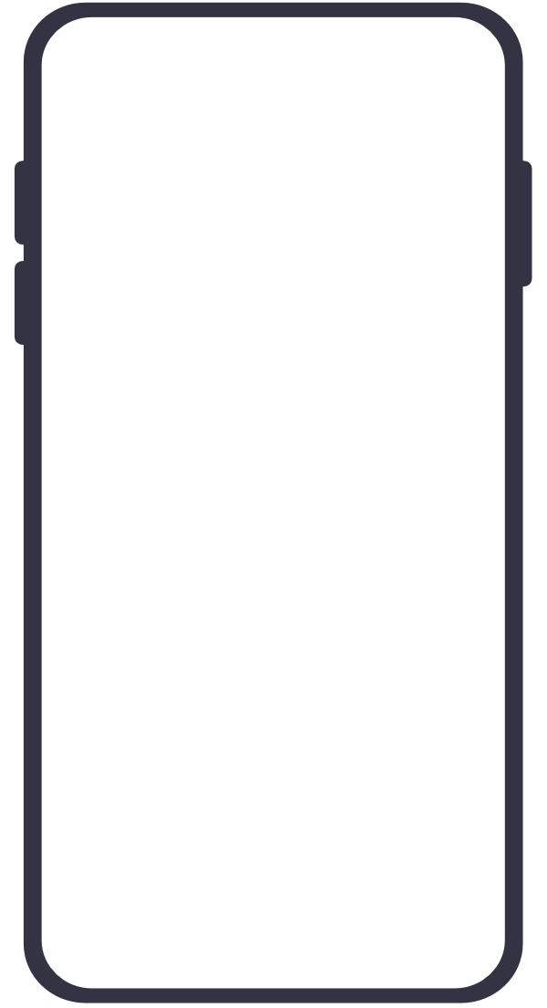 O app Sabii na mão do funcionário